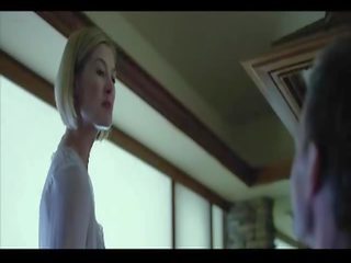 Rosamund Pike tits and ass in dirty clip scenes