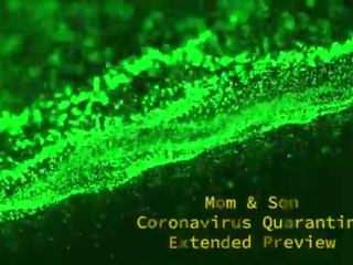 Coronavirus - äiti & poika quarantine - extended esikatselu