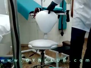 Orgazm on gyno chair