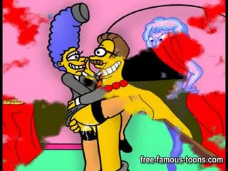 Simpsons x rated film parodi