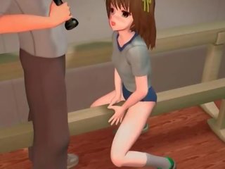 Hentai hentai studente scopata con un baseball pipistrello