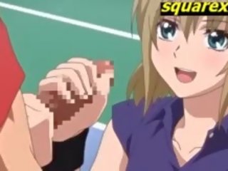 Jāšanās par teniss tiesa hardcore anime saspraude
