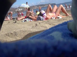 Spying on grand beach girls